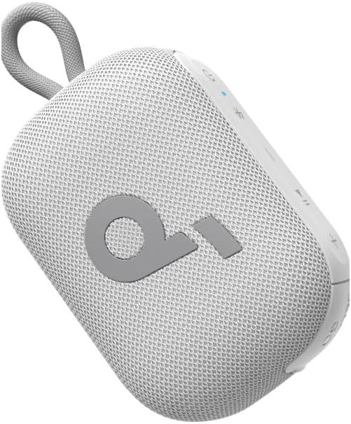 Soundcore Select 4 Go Bluetooth Shower Speaker by Anker, IP67 Waterproof/Dustproof, Portable Speaker, Wireless, 20H Playtime, Floatable, Powerful Sound, Electronics for Outdoors/Home/Office/Travel