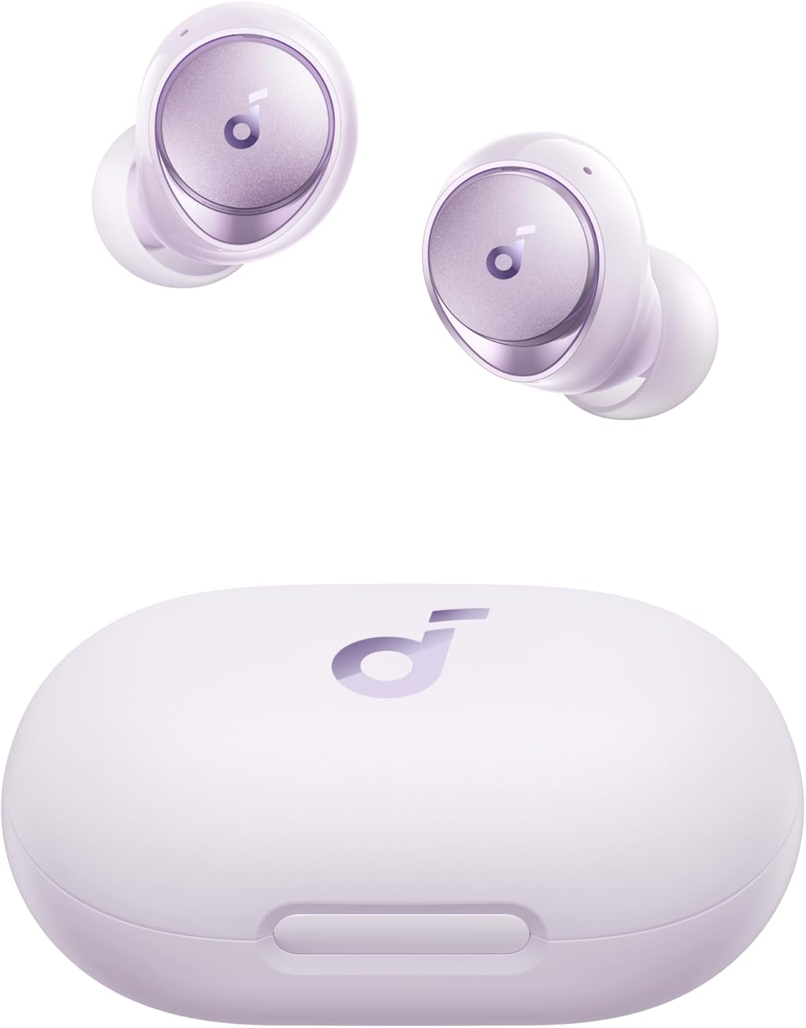 Soundcore by Anker Space A40 Adaptive Active Noise Cancelling Wireless Earbuds, Reduce Noise by Up to 98%, Ultra Long 50H Playtime, 10H Single Playtime, Hi-Res Sound, Comfortable Fit, Wireless Charge