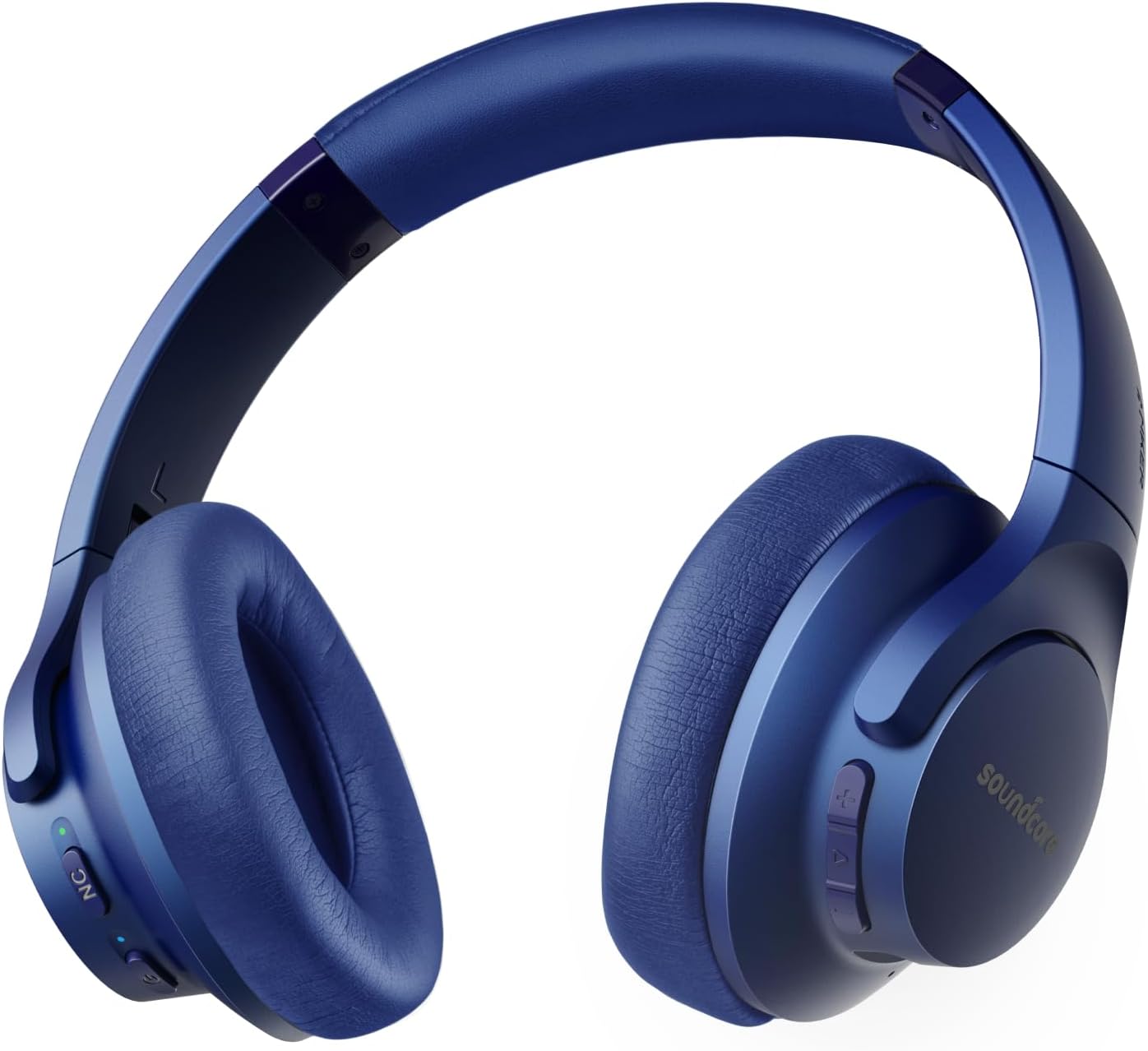 Soundcore Anker Life Q20 Hybrid Active Noise Cancelling Headphones, Wireless Over Ear Bluetooth Headphones, 60H Playtime, Hi-Res Audio, Deep Bass, Memory Foam Ear Cups, Travel, Office