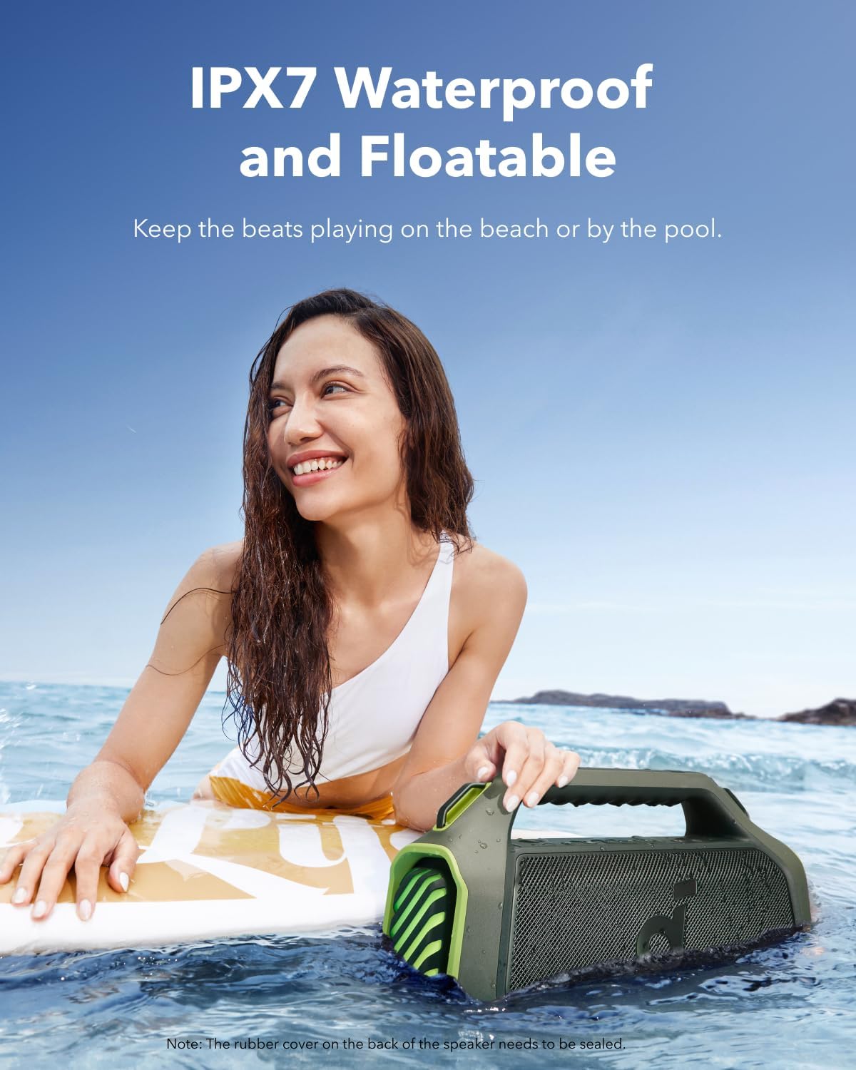 soundcore Boom 2 Plus By Anker, Outdoor Speaker, 140W, 2+2 Channel, BassUp 2.0, 20H Playtime, Fast Charge, IPX7 Waterproof, RGB Lights, Power Bank, Bluetooth 5.3, Portable for Outdoors, Camping, Beach